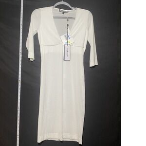 Fisico Women's White‎ Top Size S J Brand Style
